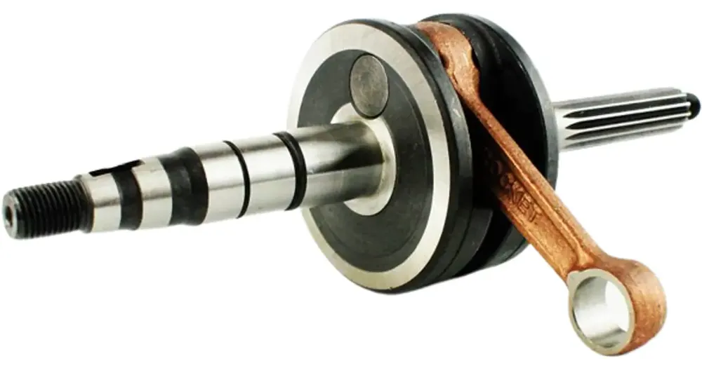 Kampiakseli, 15 uraa, uran halkaisija 16 mm, männäntapin halkaisija 12 mm, 2T skootteri Suosittu