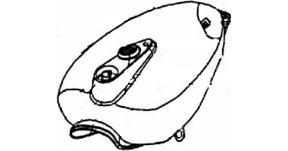 Polttoainesäiliö, extra black BH02, Keeway Superlight Euro 4 / Euro 5 50100J28BH02 Suoraan Valmistajalta