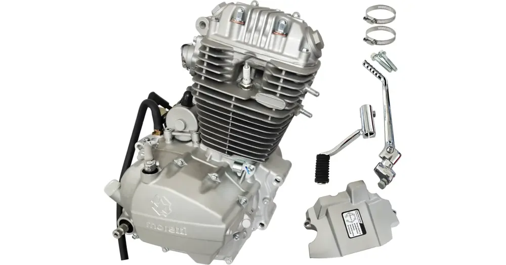 Paras Hinta Täydellinen moottori 250cc, 5 vaihdetta, ilmajäähdytteinen, Moretti Parts