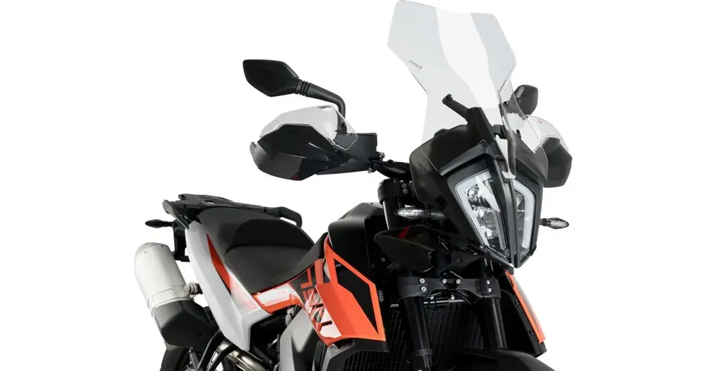 Tuulilasi, läpinäkyvä, Puig 3587W Touring, KTM Adventure 790 / 890 Viimeinen Mahdollisuus