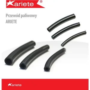 Polttoaineletku 6x9mm 1 metri, musta, Ariete Asiakkaiden Suosikki