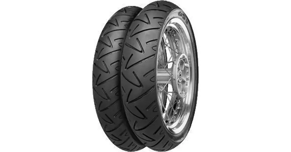 Tarjous Skootterin rengas Continental 110/90-13 CONTITWIST 56Q TL M/C etu/taka