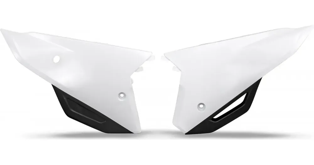 Halpa Hinta Valkoiset sivusuojat Honda CRF 250R / CRF 250RX / CRF 450R / CRF 450RX