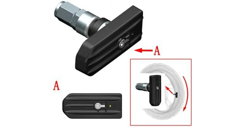 Halpa Zontes Renkaanpaineen valvontajärjestelmän (TPMS) anturi