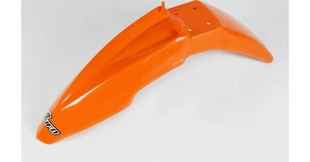 Alennettu Etulokasuoja oranssi UFO Plast KTM 640 / 660 02-04