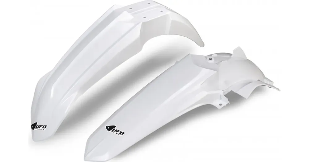 Etulokasuoja ja takalokasuoja sarja valkoinen UFO Plast Yamaha YZ 125 / 250 Bestseller