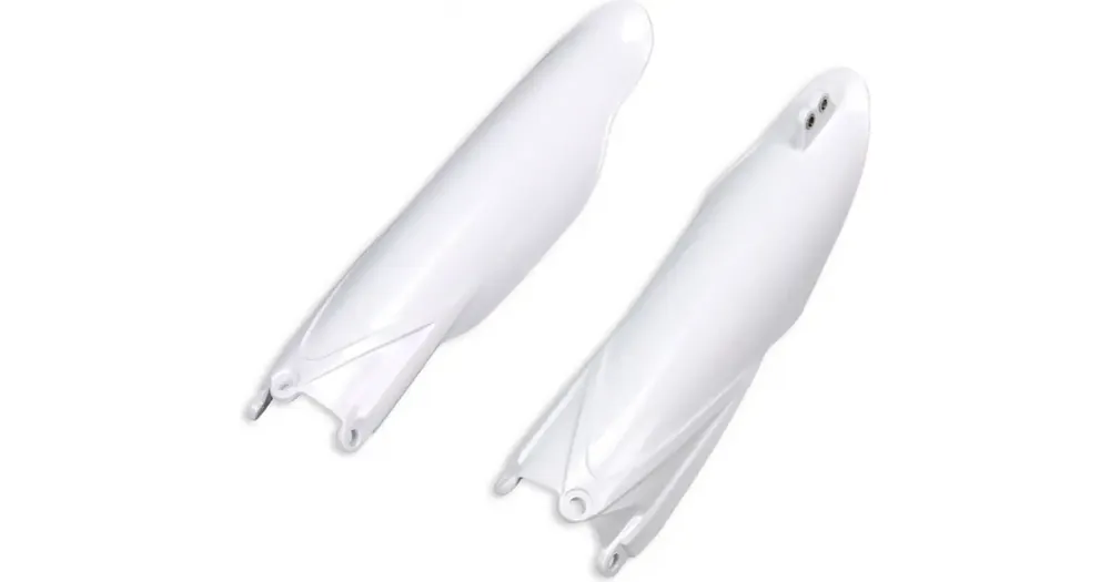 Suoraan Valmistajalta UFO Plast valkoiset iskunvaimenninsuojat Yamaha YZ / YZF