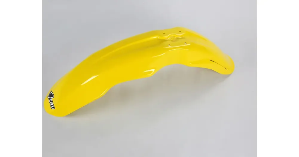 Kuuma Tarjous Etulokasuoja keltainen UFO Plast Suzuki RM / RMZ 2001-