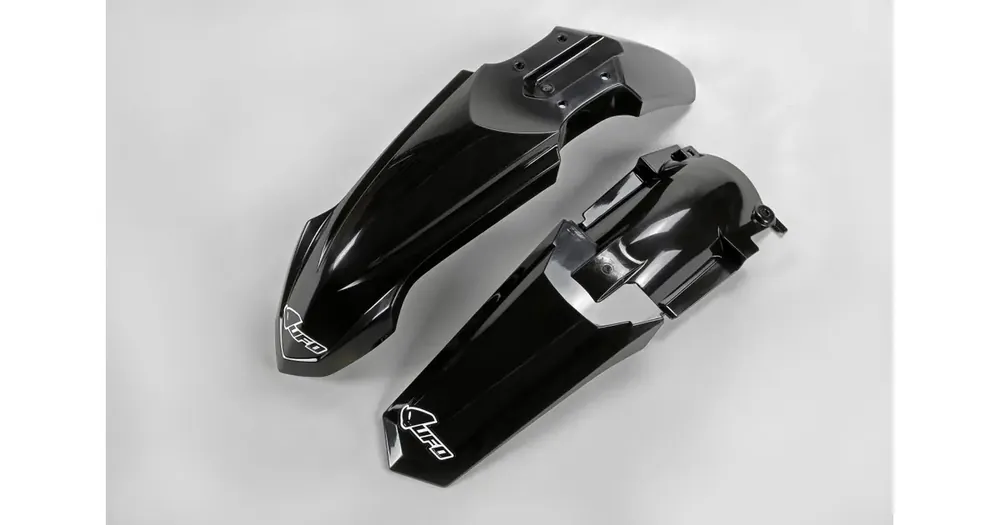 Pakollinen (Must-Have) Etulokasuoja ja takalokasuoja sarja musta UFO Plast Yamaha YZ 85 15-21