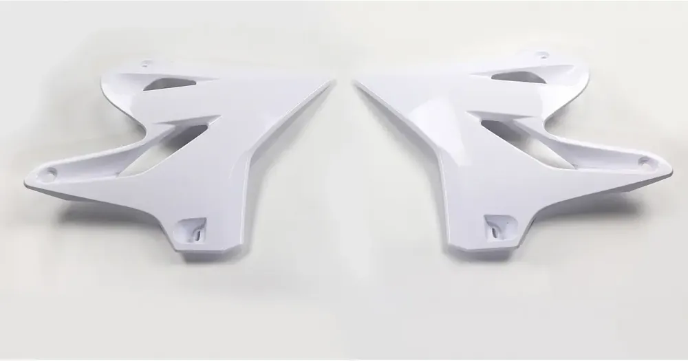 Aito UFO Plast radiator shrouds white Yamaha YZ 125 / YZ 250 15-21