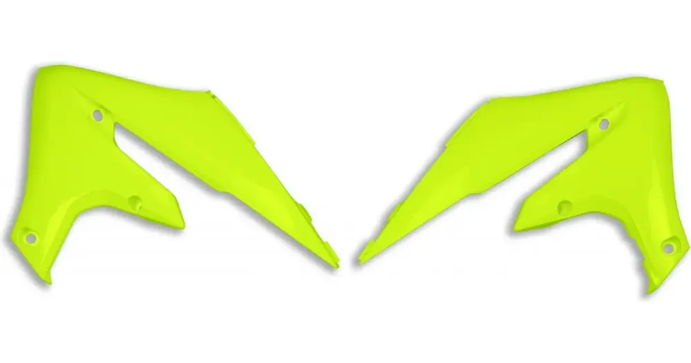 Pikatoimitus UFO Plast jäähdyttimen suojat keltainen fluo Yamaha YZF / WRF 250-450