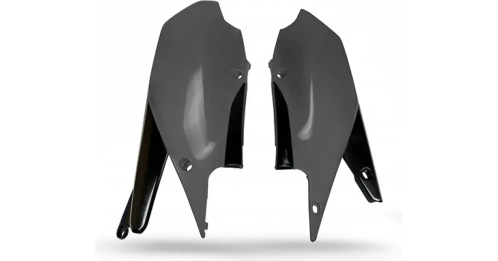 Ylä takasuojasarja harmaa UFO Plast Yamaha YZF / WRF 250-450 Sertifioitu