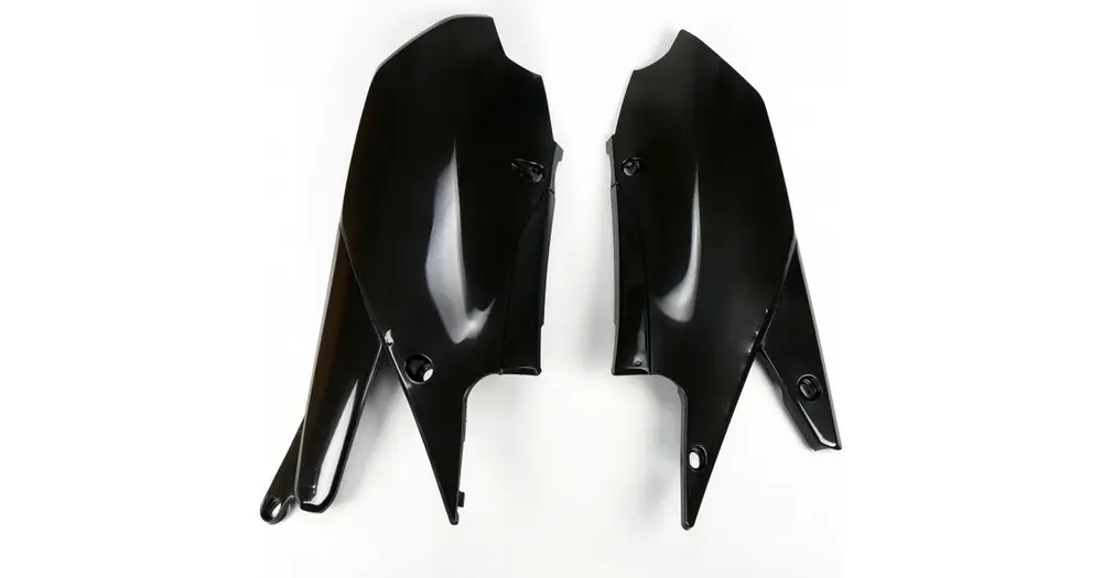 Viimeinen Mahdollisuus UFO Plast takakansi yläosa sarja musta Yamaha YZF / WRF 250-450