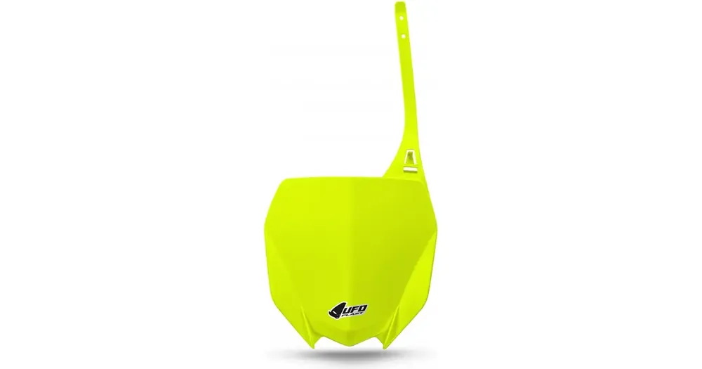 Ajankohtainen Starttinumero kilpi keltainen fluo UFO Plast Yamaha YZ / YZF 125-450
