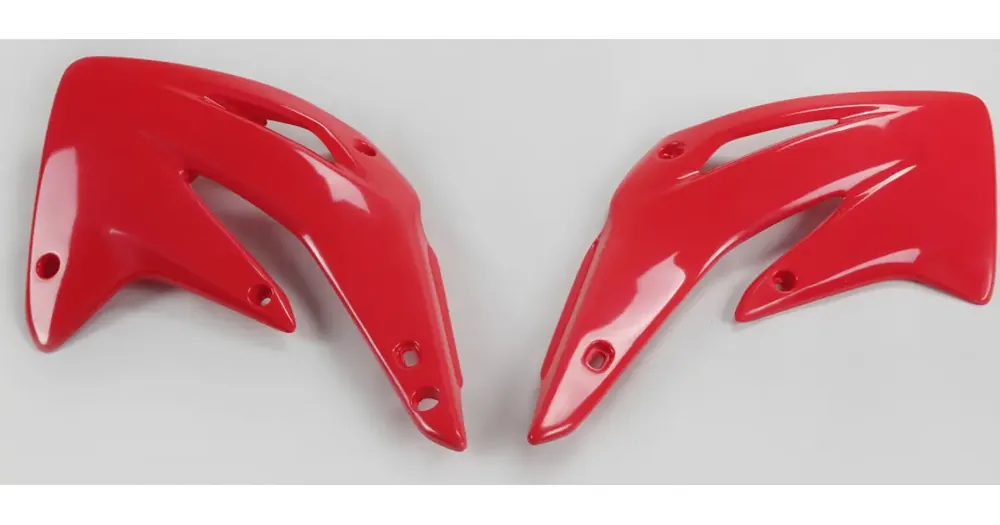 Jäähdyttimen suojat punaiset UFO Plast Honda CR 85 03-22 Paras Hinta