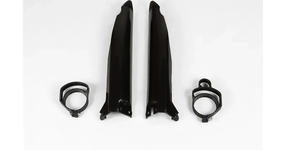 Edullinen Iskunvaimentimen suojat mustat UFO Plast Kawasaki KX 125 / 250 / 500 96-03