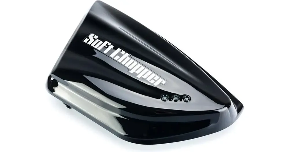 Vasen sivukate, musta, Romet Soft Chopper 2 2022 Flash-Tarjous