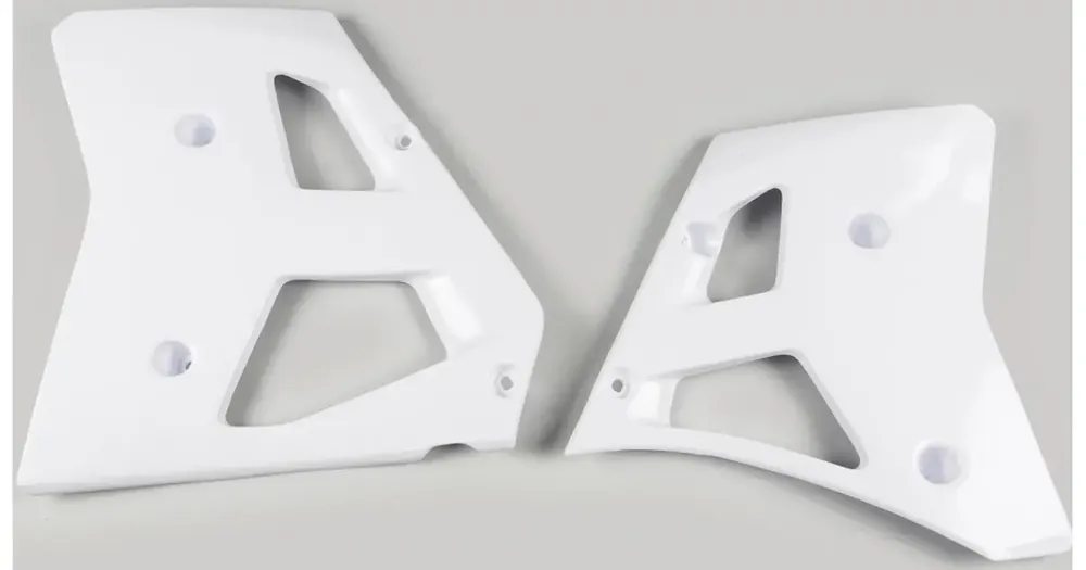 UFO Plast jäähdyttimen suojat valkoinen Yamaha YZ 250 / YZ 360 90-92 Alennus