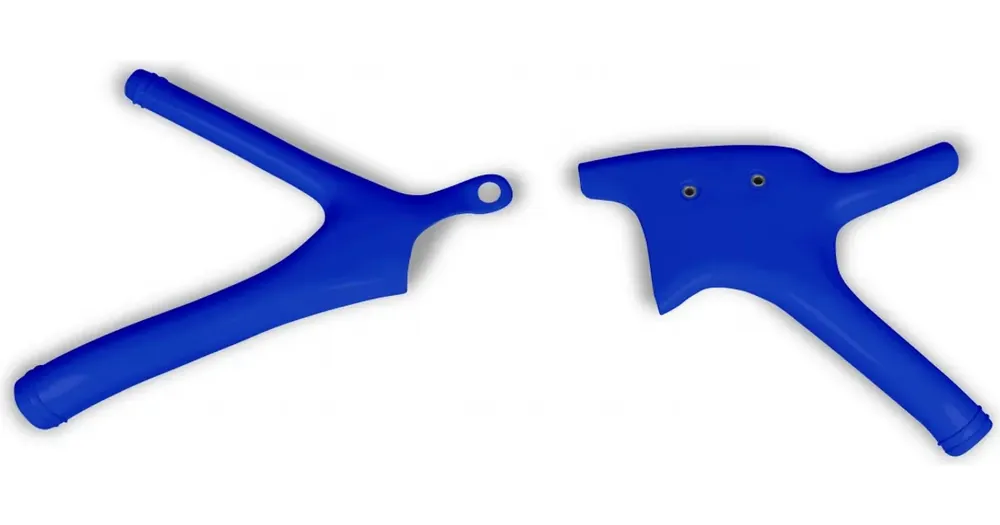 UFO Plast siniset rungon suojat Yamaha YZ 125 / YZ 250 Turvallinen Maksu