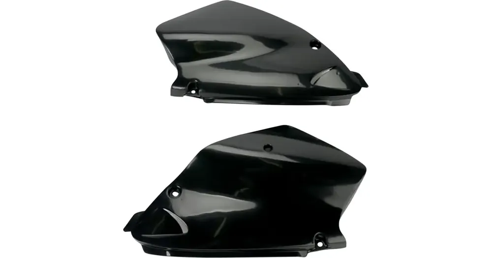 UFO Plast Ylä takakotelot setti musta Yamaha YZ 125 / YZ 250 96-01 Kausialennus