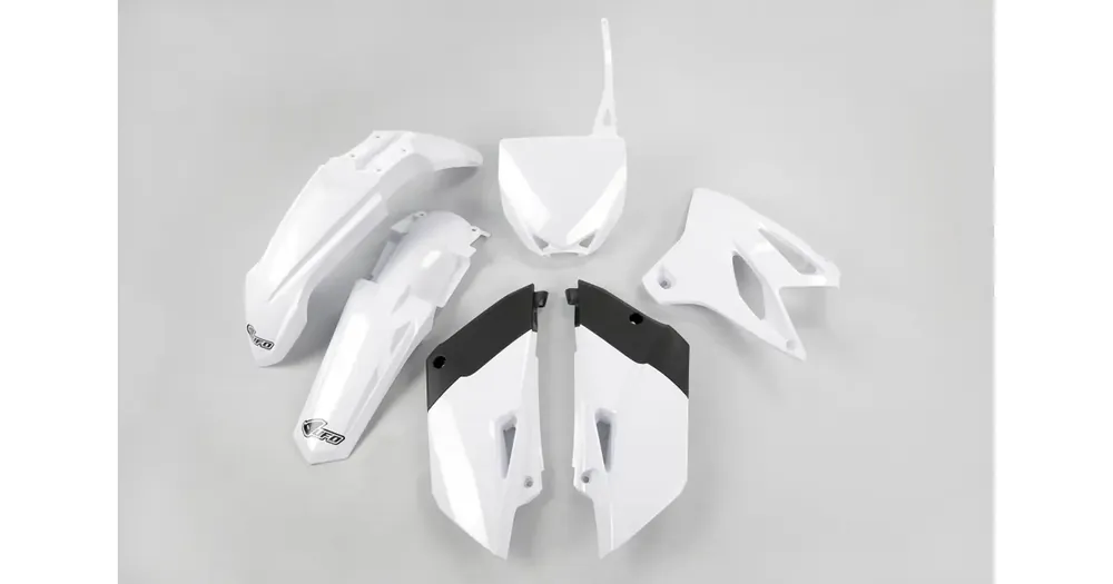 Kausialennus UFO Plast korpusosien valkoinen sarja Yamaha YZ 85 15-21