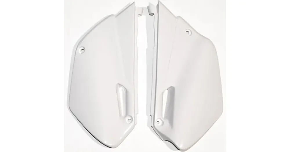 UFO Plast Ylä takakatteet sarja valkoinen Yamaha YZ 80 / YZ 85 02-14 Superhinta