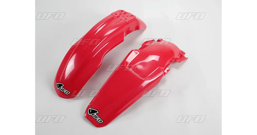 Tilaa Heti Etulokasuoja ja takalokasuoja setti punainen UFO Plast Honda CR 150R 07-