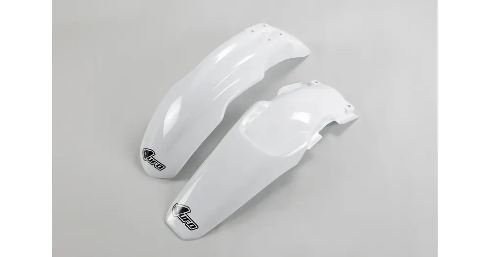 Etulokasuoja ja takalokasuoja setti valkoinen UFO Plast Honda CR 150R 07- Alennus