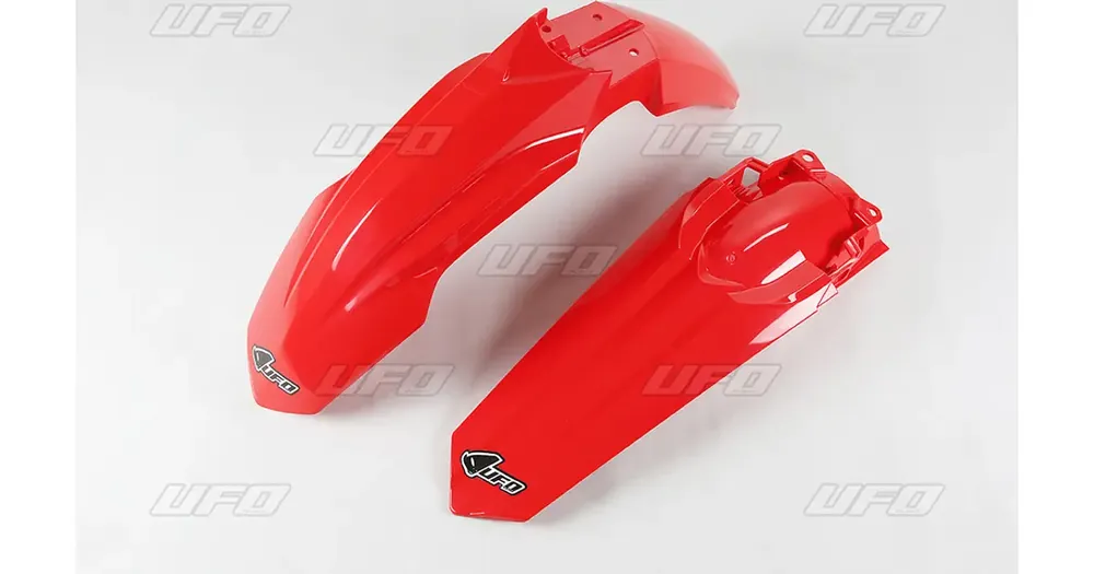 Etulokasuojan ja takalokasuojan sarja punainen UFO Plast Honda CRF 250 / 450 Viimeinen Mahdollisuus