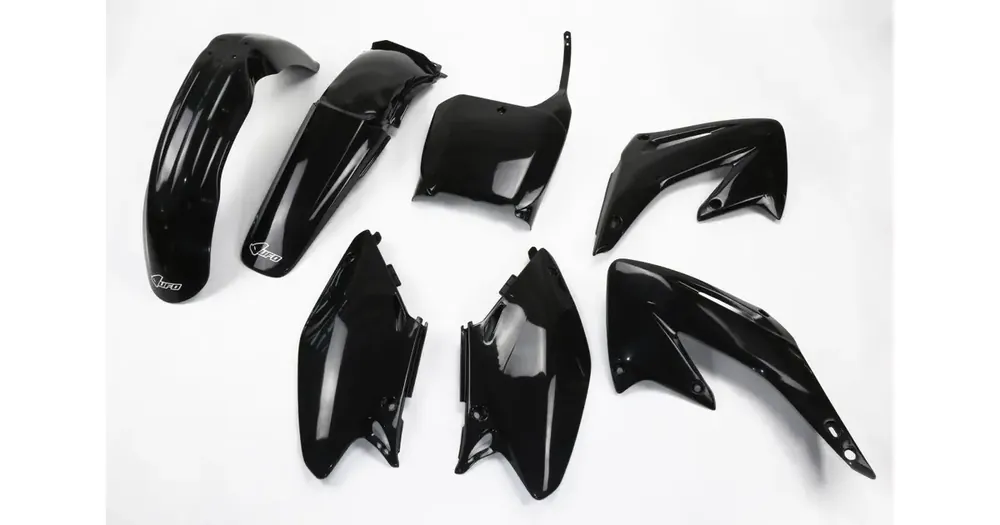 Korpusosien sarja musta UFO Plast Honda CR 125 / 250 02-03 Edullinen Hinta