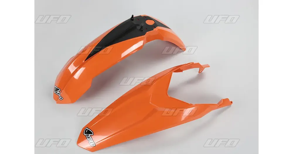 Erikoistarjous Etulokasuoja ja takalokasuoja sarja oranssi UFO Plast KTM SX 85 13-17