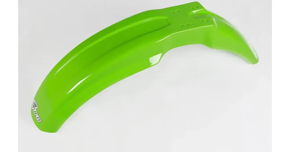 Etu lokasuoja vihreä UFO Plast Kawasaki KLX 400R 03-21 Eniten Myyty