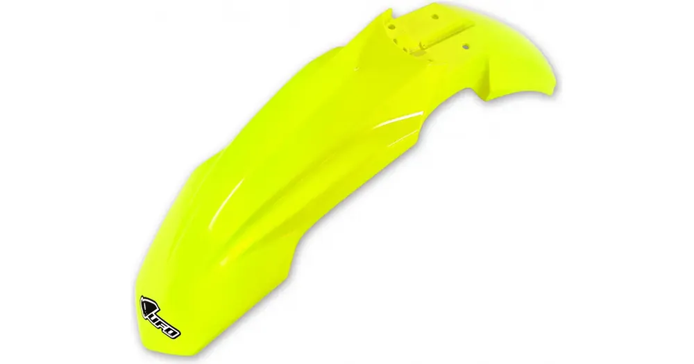 Rajoitettu Tarjous Etulokasuoja keltainen fluo UFO Plast Honda CRF 250R / 450RX 17-21