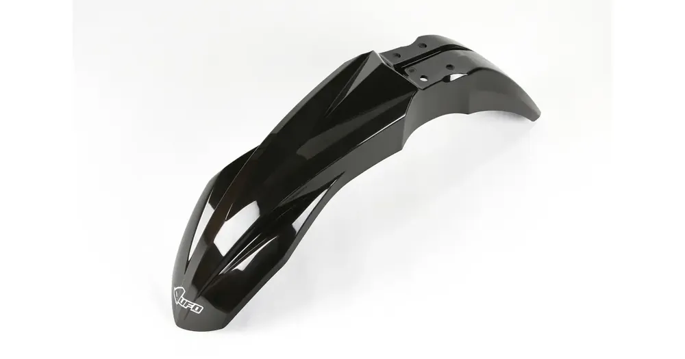 Edullinen Etulokasuoja musta UFO Plast Honda CRF 250R / 450RX 17-21