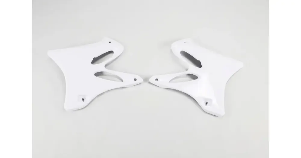 Kausialennus Jäähdyttimen suojat valkoinen UFO Plast Yamaha YZ 125 / YZ 250
