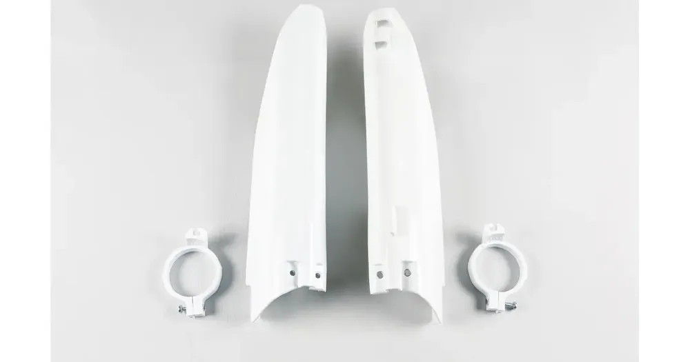 Tarjous UFO Plast iskunvaimentimen suojat valkoiset Suzuki RM 125 / RM 250 99-03