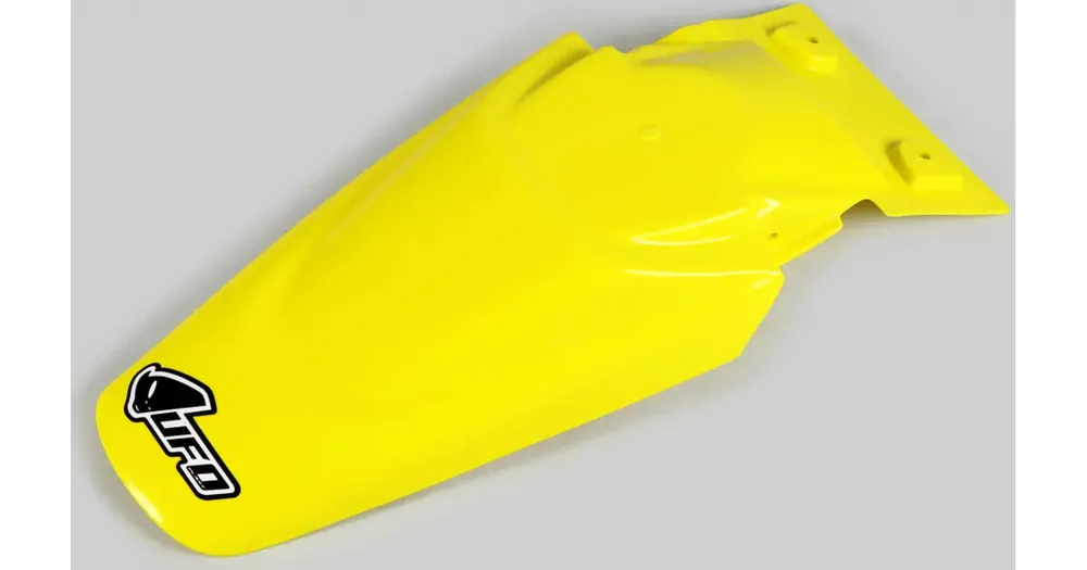 Alennettu Takalokasuoja keltainen UFO Plast Suzuki RM 65