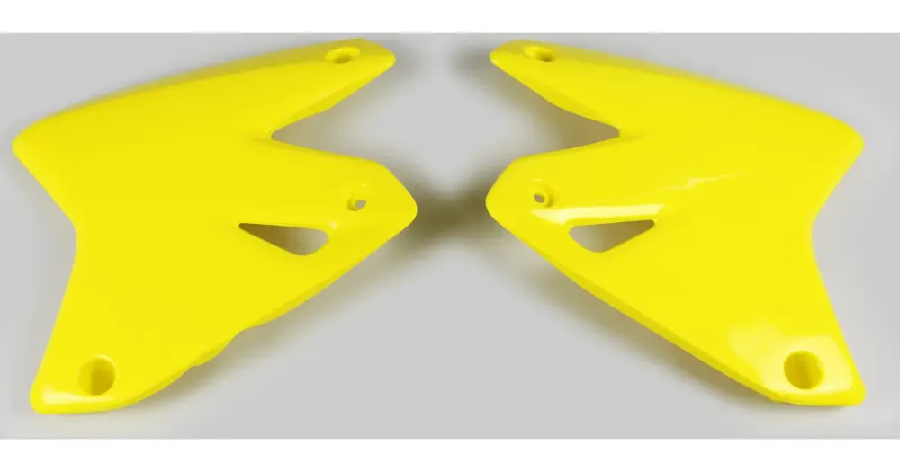 Superhinta Radiator covers yellow 102 UFO Plast Suzuki DRZ 400E