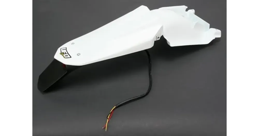 Takalokasuoja valolla valkoinen UFO Plast Husqvarna TE / TC 08-13 Poisto
