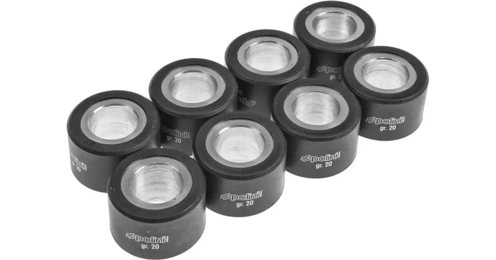 Eniten Myyty Polini HQ variaattorirullat 28x20mm - 26,00g, 8 kpl
