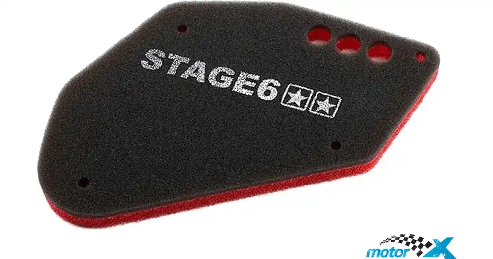 Pakollinen (Must-Have) Stage6 Double Layer -ilmansuodatinpatruuna, Aprilia / Derbi / Gilera