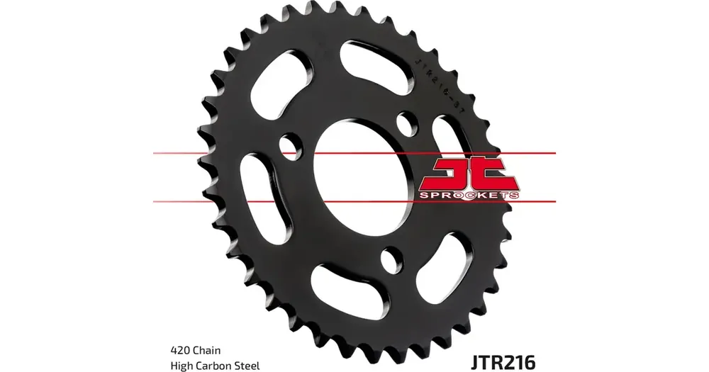 Sertifioitu Takaratas 420 43 hammasta JT Sprockets JTR216