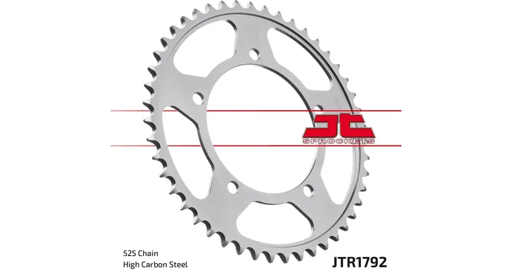 Takaratas 525 41 hammasta JT Sprockets JTR1792 Tehdashinta