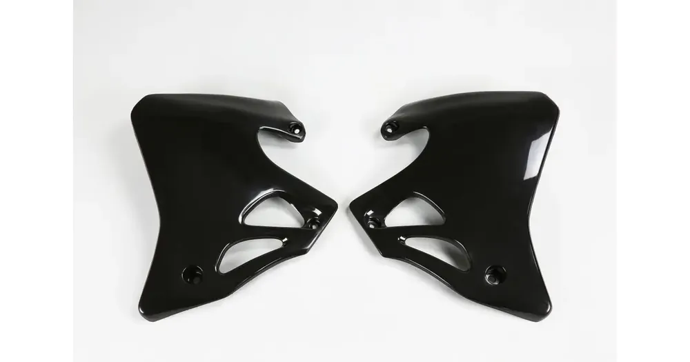 Suosittu UFO Plast jäähdyttimen suojat mustat Honda CR 125 / 250 92-97