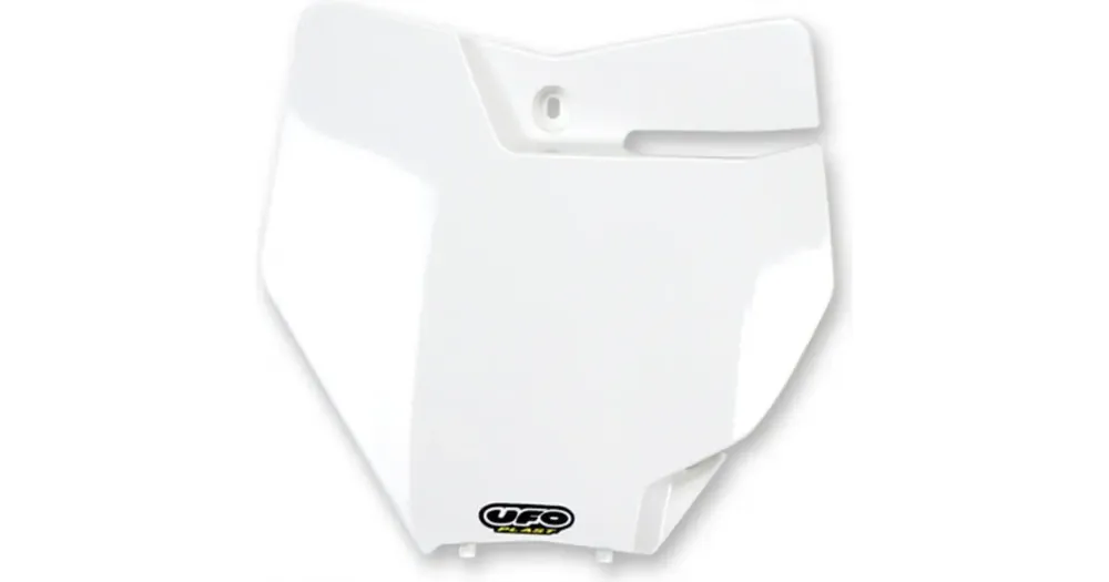 Starttinumerikilpi valkoinen UFO Plast KTM SX / SXF 16-18 Tehdashinta