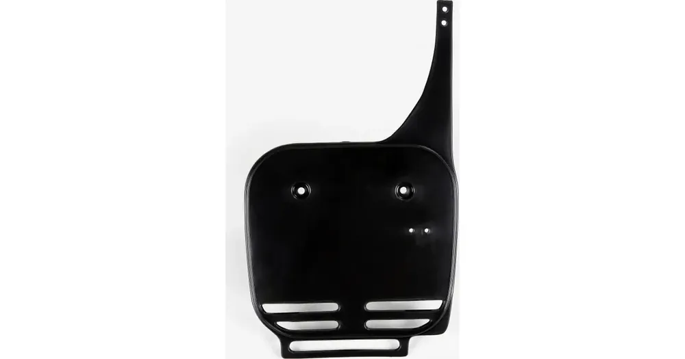 Alkuperäinen Starttinumerokilpi musta UFO Plast Kawasaki KX 60 84-04