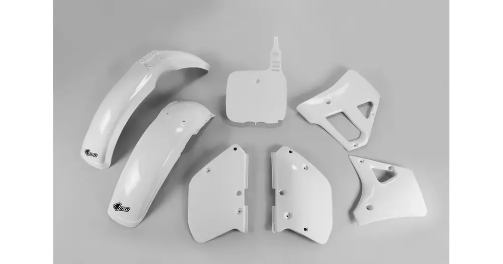 Korpusosien valkoinen UFO Plast Yamaha YZ 125 89-90 / YZ 250 89 / YZ 360 89 Ajankohtainen