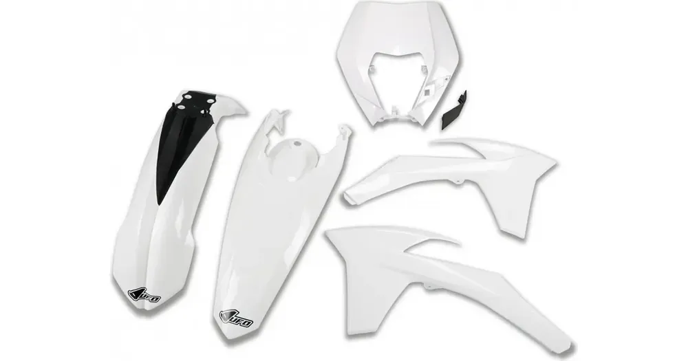 Flash-Tarjous Korumppusarja valkoinen UFO Plast KTM EXC 12-13 / EXC-F 12-13
