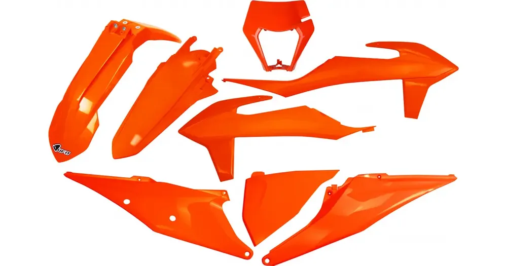Halpa Hinta Korpusosien sarja oranssi fluo KTM EXC 20-22 / EXC-F 20-22