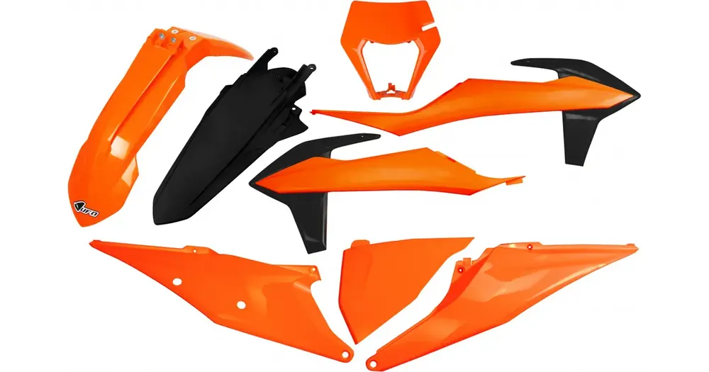OEM-värinen korisarjojen suojusten sarja, oranssi, KTM EXC 20-22 / EXC-F 20-22 Älä Missaa